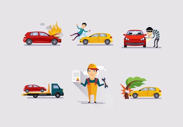 Trình tự xử lý bảo hiểm thân vỏ ô tô