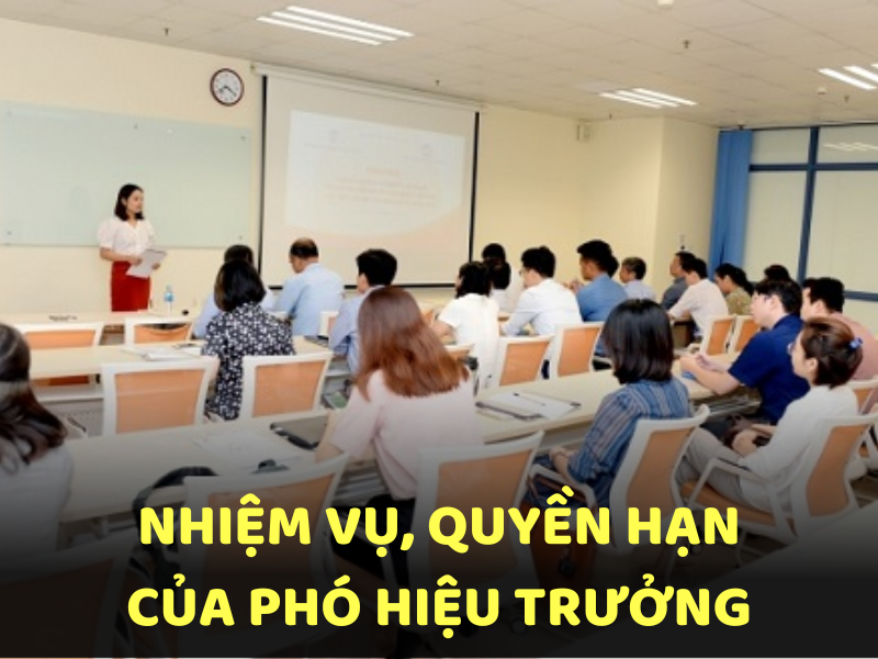 Nhiệm vụ, quyền hạn phó hiệu trưởng