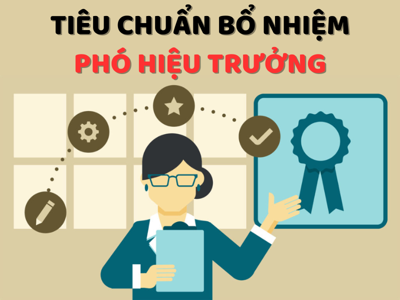 Tiêu chuẩn bổ nhiệm phó hiệu trưởng