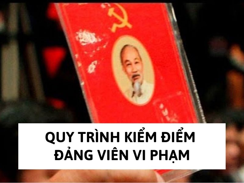 Quy Trình Kiểm điểm đảng Viên Vi Phạm Mới Nhất