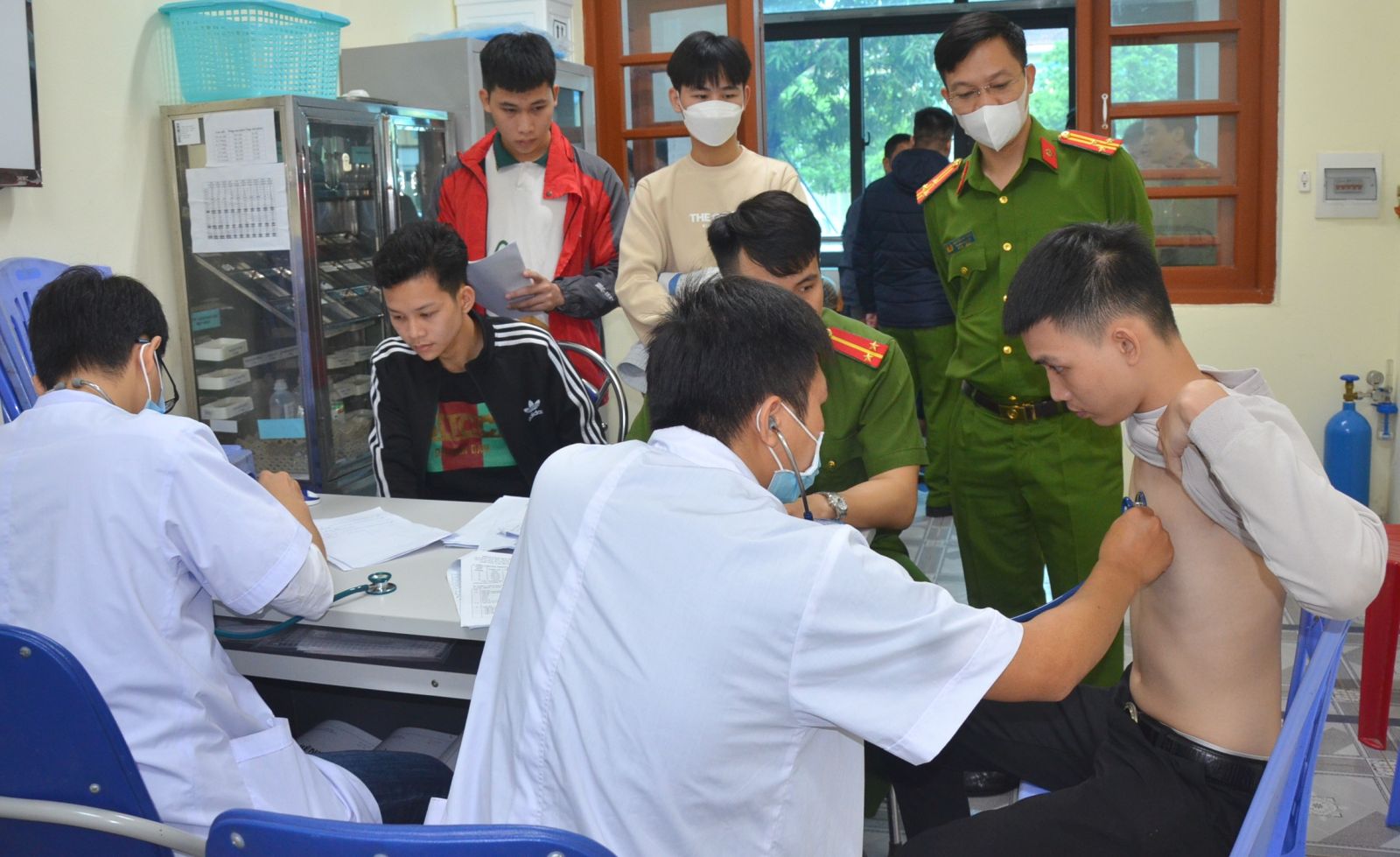 Quy định về khám sức khoẻ nghĩa vụ công an