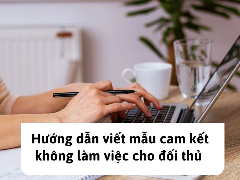Hướng dẫn viết mẫu cam kết không làm việc cho đối thủ