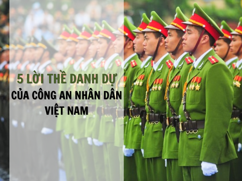 5 lời thề danh dự của Công an Nhân dân Việt Nam