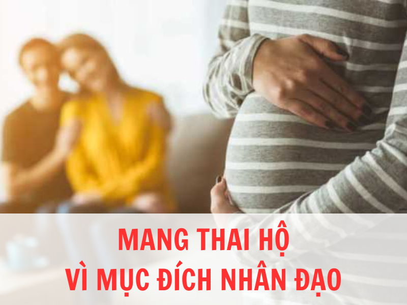 Mang thai hộ vì mục đích nhân đạo là gì?