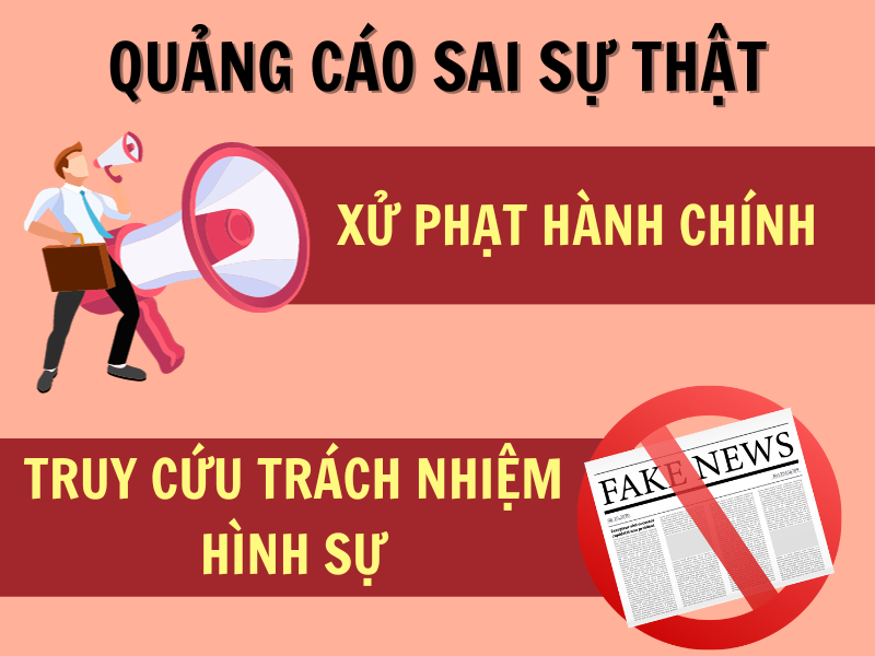 Mức phạt quảng cáo sai sự thật