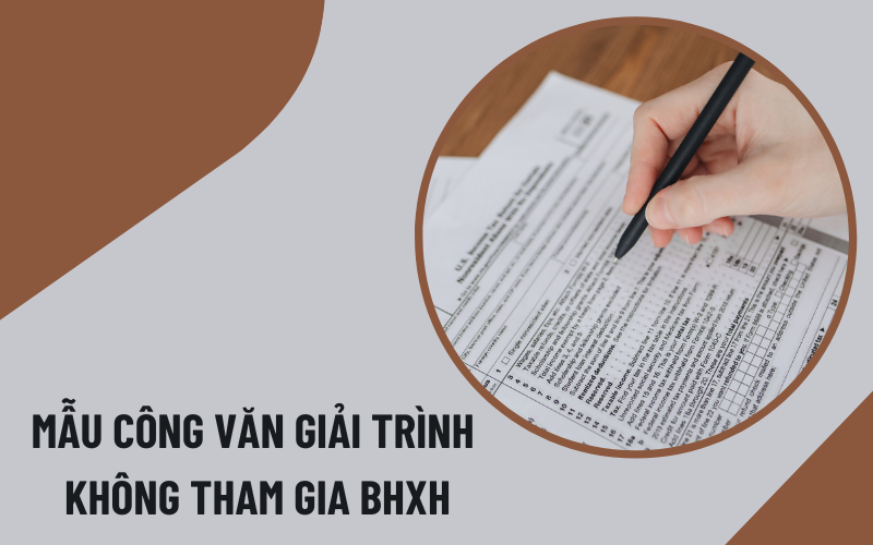 mẫu công văn giải trình không tham gia bhxh  Mẫu Công văn giải trình không tham gia BHXH