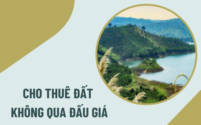 cho thuê đất không qua đấu giá Ai được cho thuê đất không qua đấu giá?