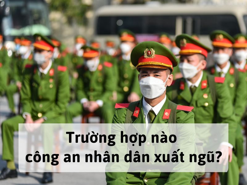 Chế độ xuất ngũ của công an nhân dân