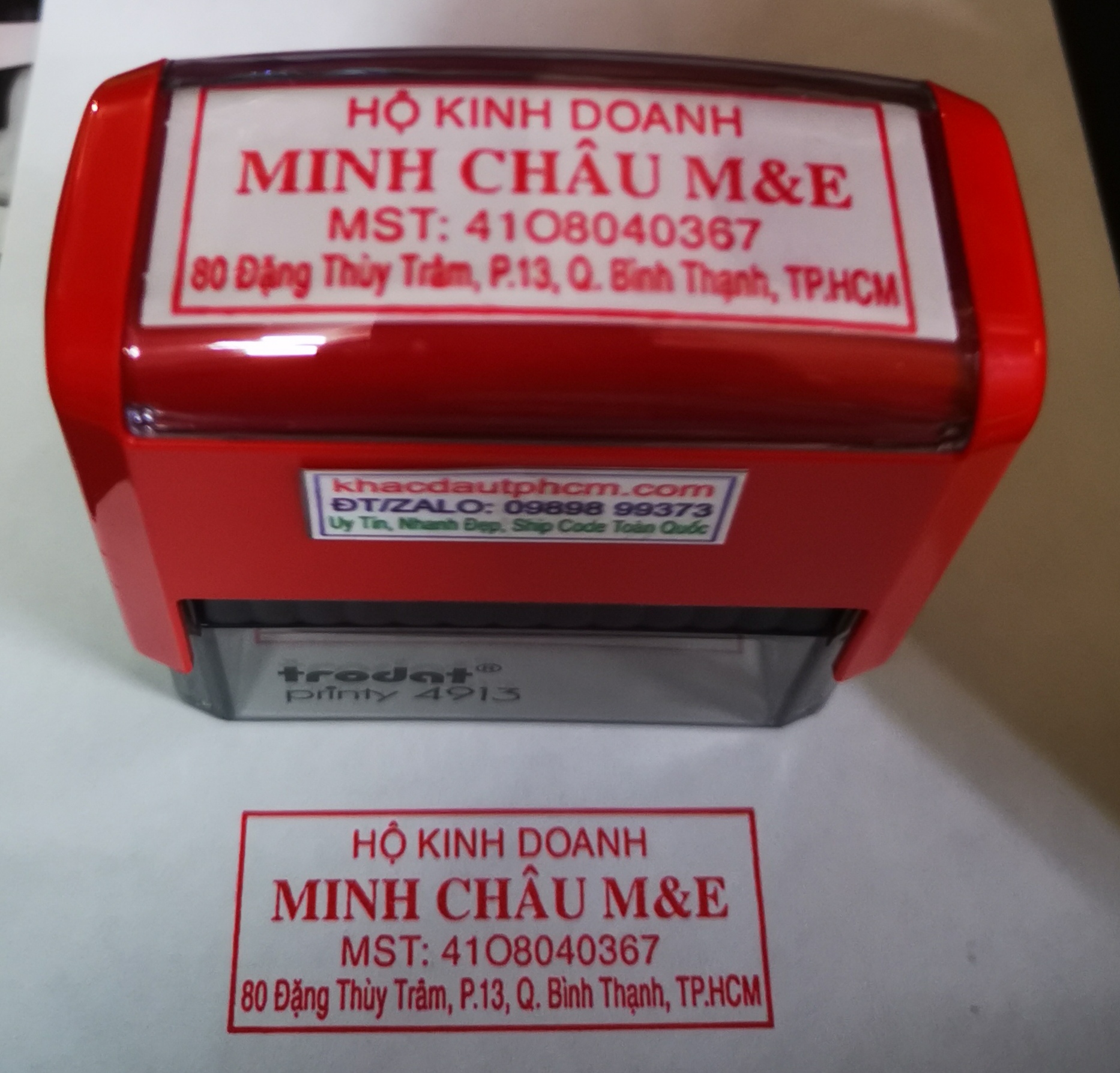 Hộ kinh doanh có tư cách pháp nhân không Hộ kinh doanh có con dấu không?