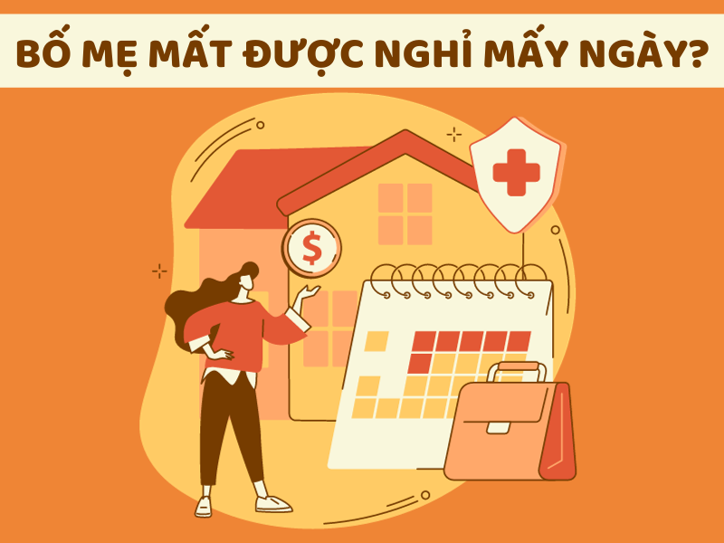 Bố mẹ mất được nghỉ mấy ngày?