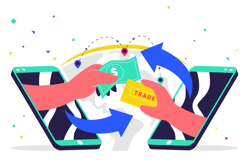 Giao dịch trung gian bằng các ứng dụng công nghệ dần phổ biến