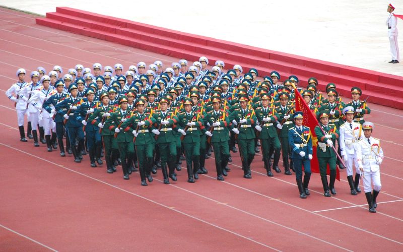 Thời gian lên quân hàm trong quân đội