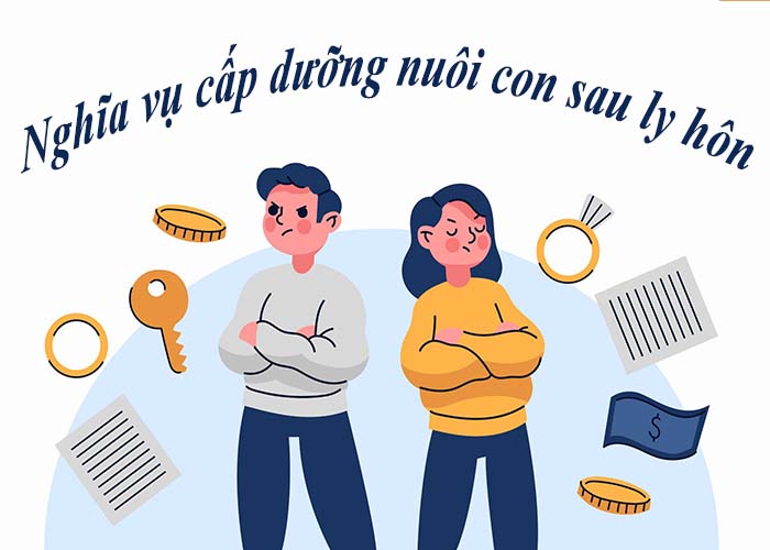 Trách nhiệm cấp dưỡng nuôi con sau khi ly hôn