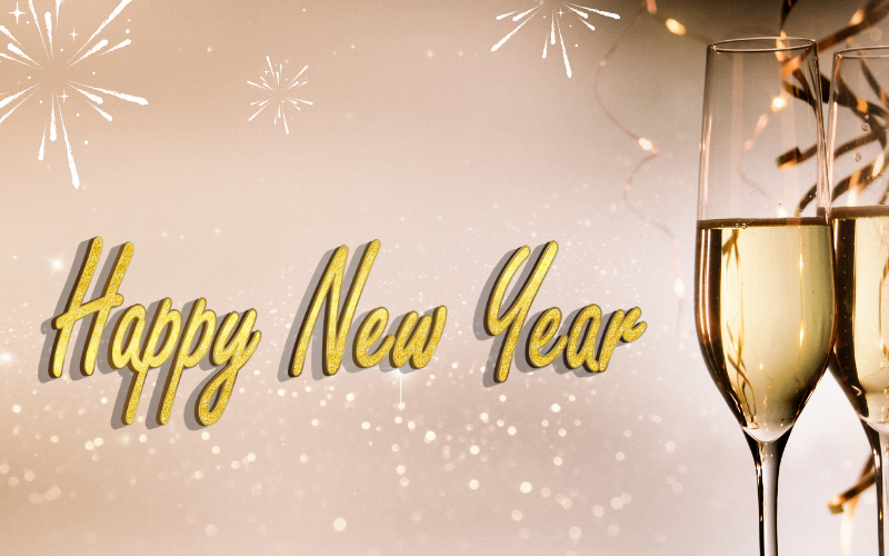 Mẫu thông báo nghỉ Tết Dương lịch 2024 cho HSSV