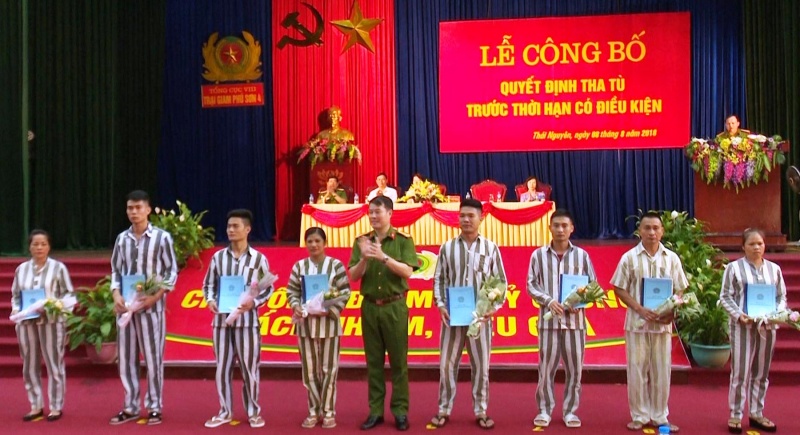 Hướng dẫn tha tù trước thời hạn có điều kiện
