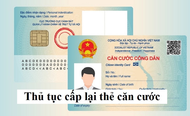 Thủ tục cấp lại thẻ căn cước