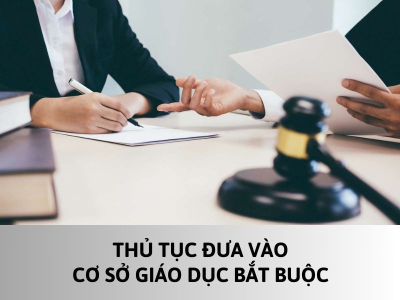 cơ sở giáo dục bắt buộc là gì Thủ tục đưa vào cơ sở giáo dục bắt buộc