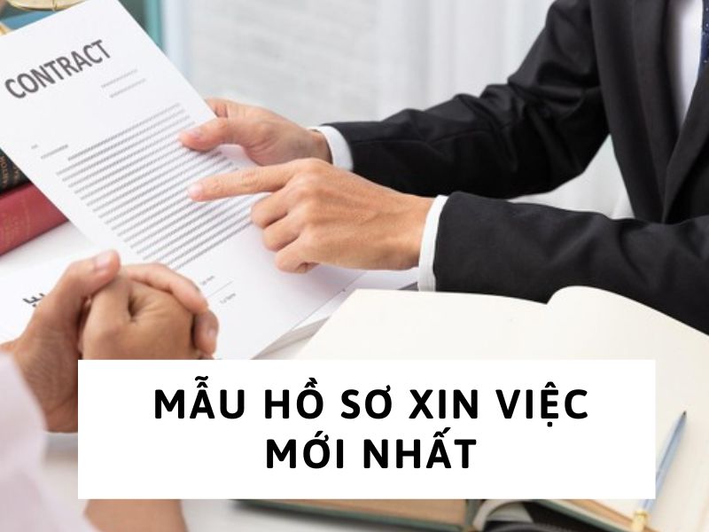 Hồ sơ xin việc Mẫu hồ sơ xin việc mới nhất