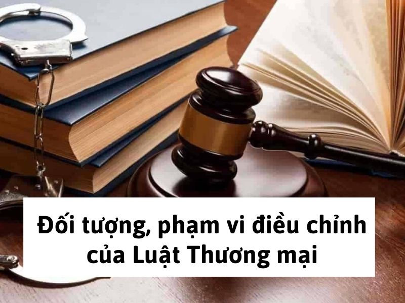 luật thương mại mới nhất 2024 Đối tượng, phạm vi điều chỉnh của Luật Thương mại
