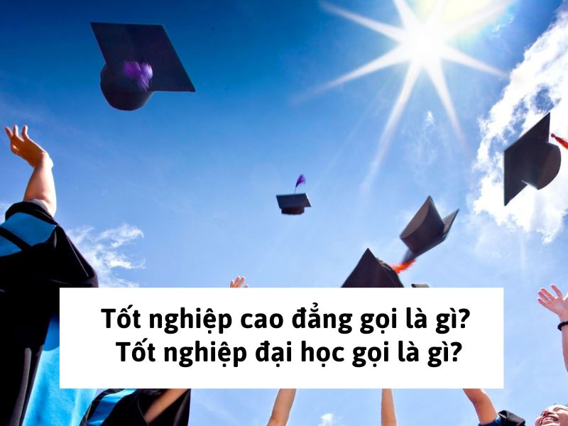 Tốt nghiệp cao đẳng gọi là gì? Tốt nghiệp đại học gọi là gì?