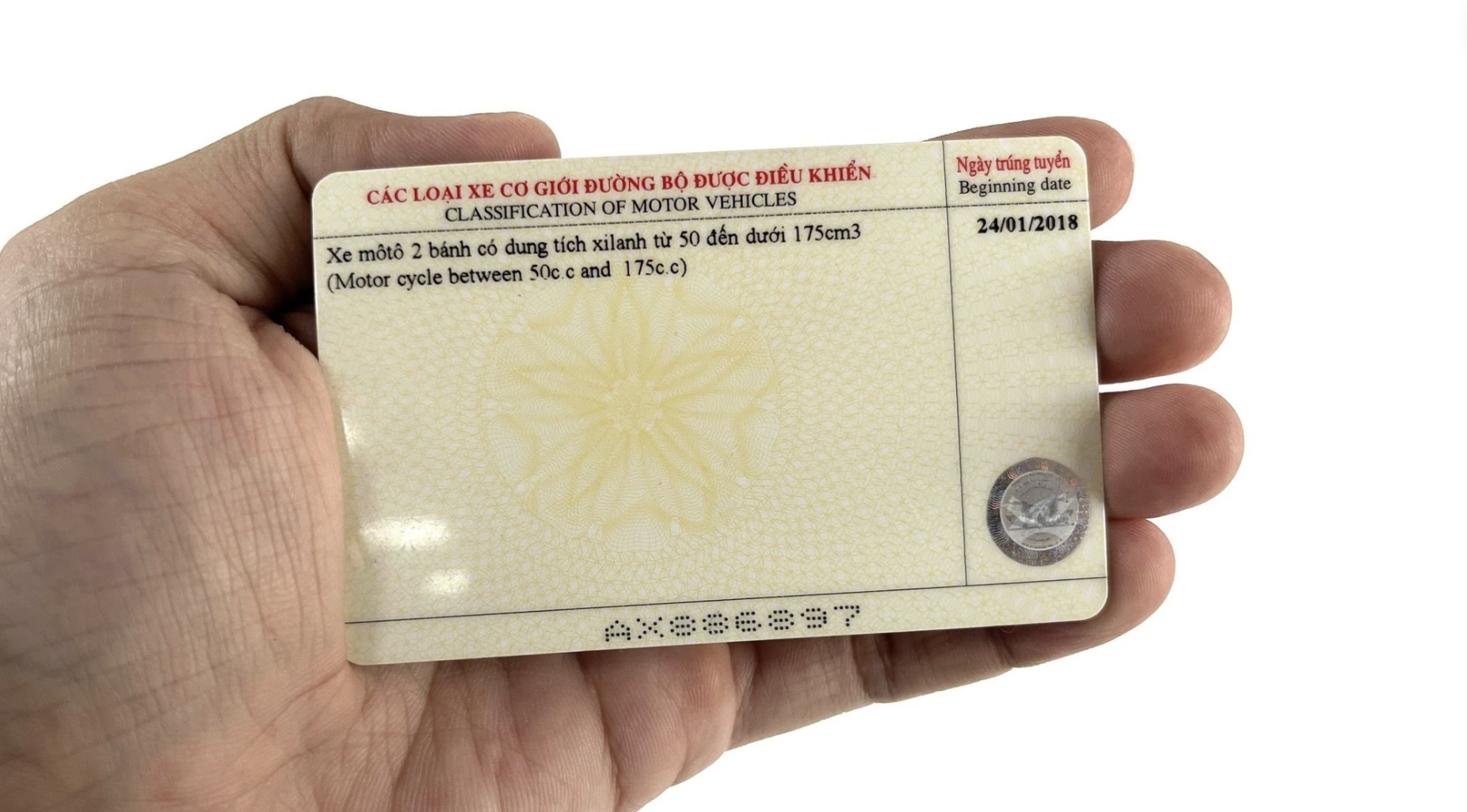 Các hạng bằng lái xe hiện nay gồm những hạng nào?