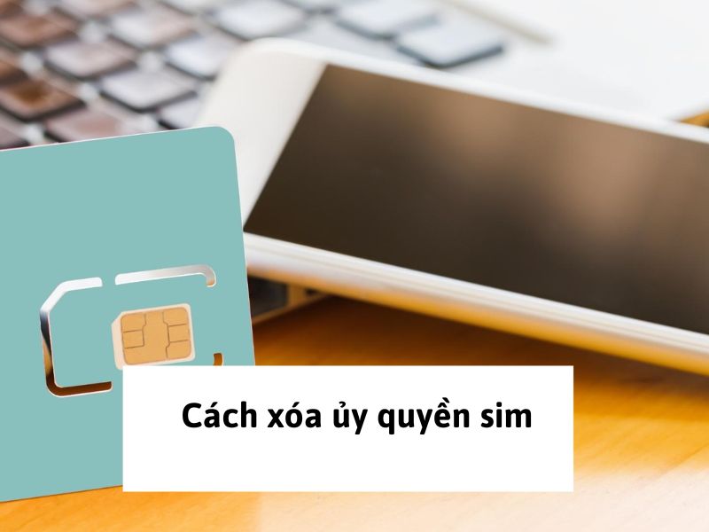 Cách xóa ủy quyền sim