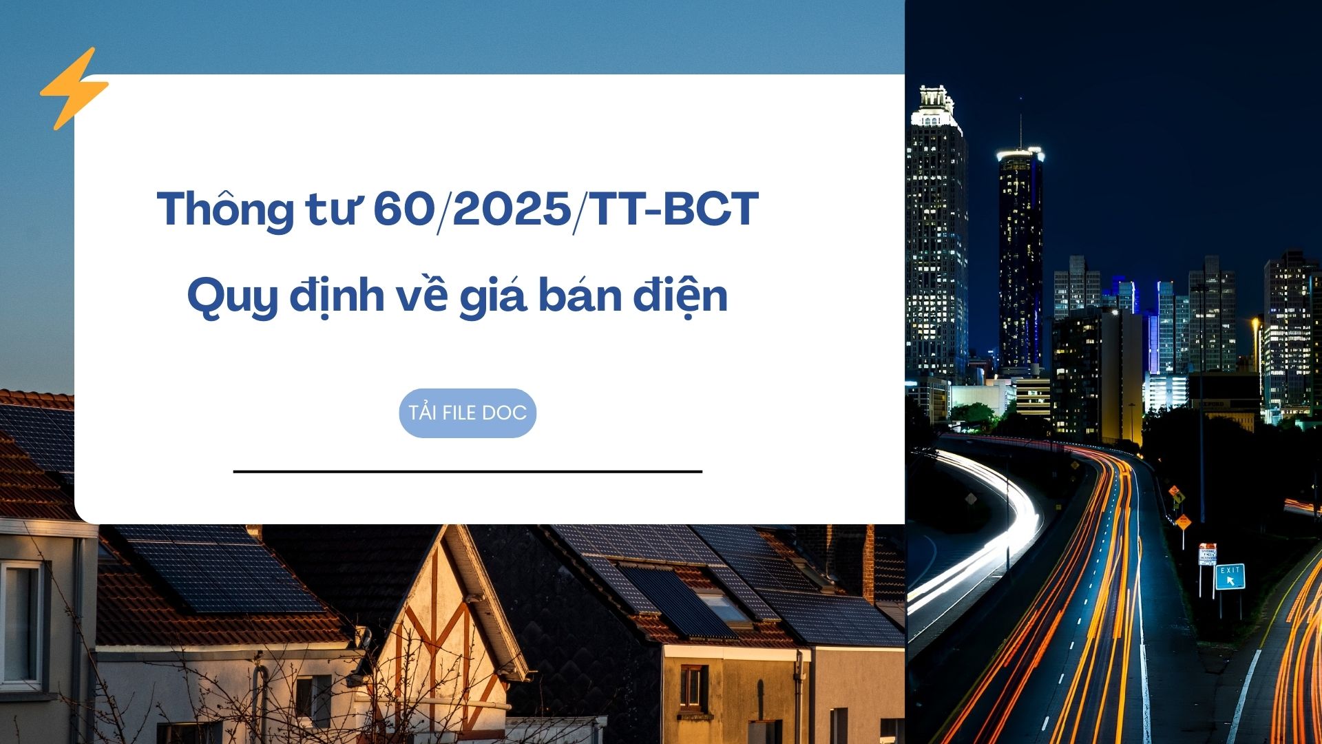 Download Thông tư 60/2025/TT-BCT về giá bán điện (file DOC) Download Thông tư 60/2025/TT-BCT về giá bán điện (file DOC)