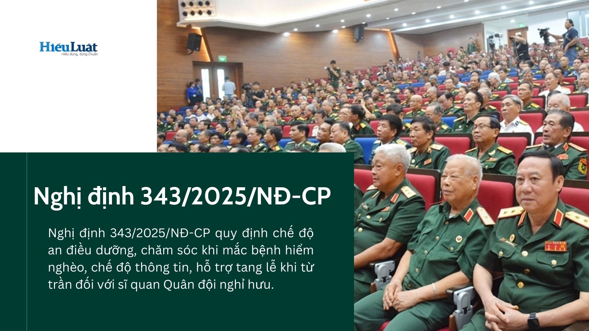 Đã có Nghị định 343/2025/NĐ-CP quy định chế độ sĩ quan nghỉ hưu Đã có Nghị định 343/2025/NĐ-CP quy định chế độ sĩ quan nghỉ hưu