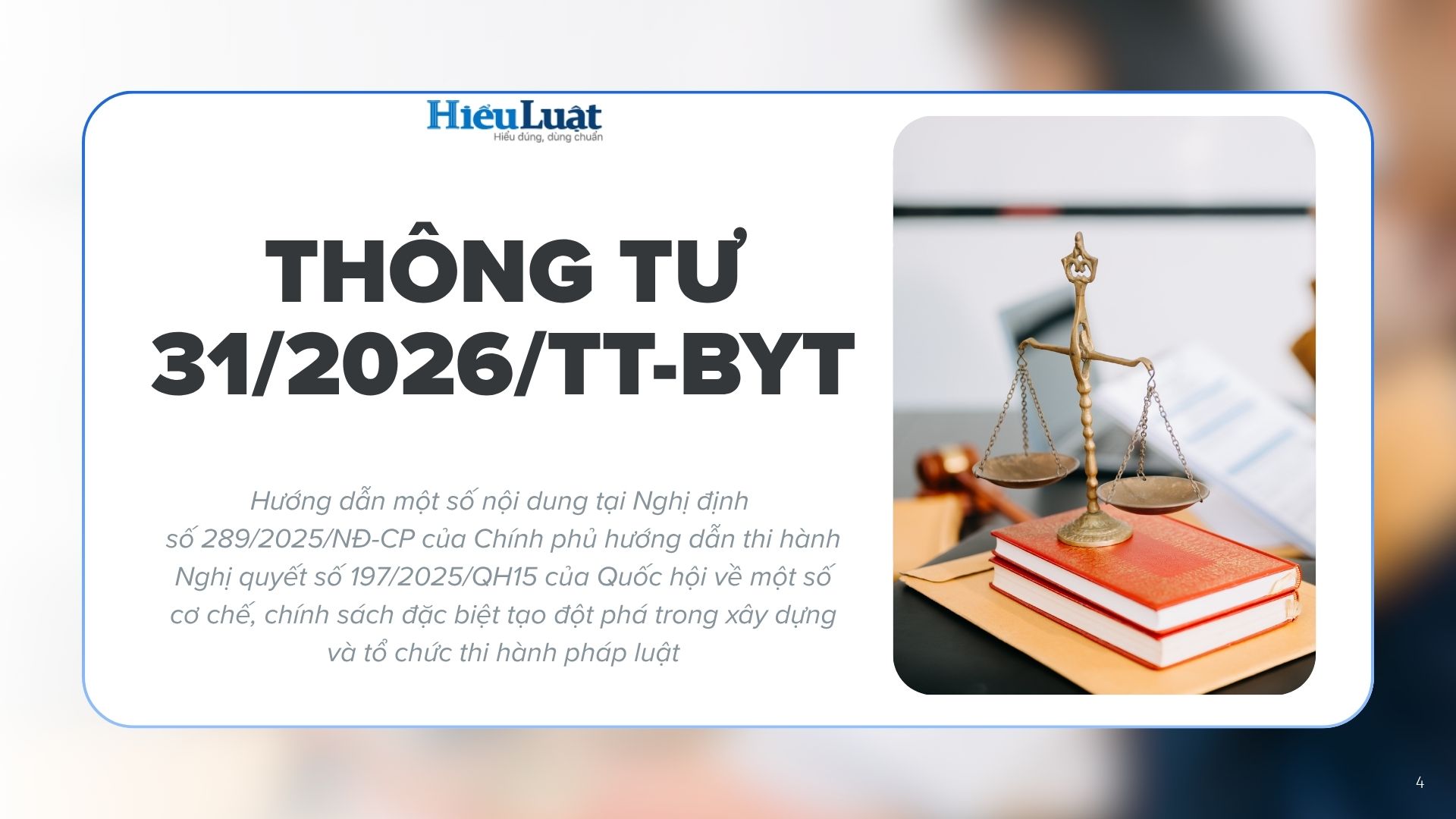 Thông tư 31/2026/TT-BYT Thông tư 31/2026/TT-BYT