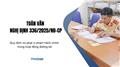 Đã có toàn văn Nghị định 336/2025/NĐ-CP của Chính phủ