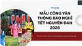 Mẫu công văn thông báo nghỉ Tết Nguyên đán 2026