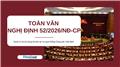 Toàn văn Nghị định 52/2026/NĐ-CP cho các cơ quan Đảng