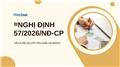 Toàn văn Nghị định 57/2026/NĐ-CP về cơ cấu lại vốn Nhà nước tại doanh nghiệp