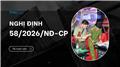 Toàn văn Nghị định 58/2026/NĐ-CP về điều kiện an ninh, trật tự trong kinh doanh