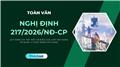 Toàn văn Nghị định 217/2026/NĐ-CP về quản lý hoạt động xây dựng