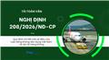 Toàn văn Nghị định 208/2026/NĐ-CP về vận tải hàng không