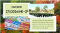 Toàn văn Nghị định 271/2026/NĐ-CP về miễn phí sách giáo khoa và học phí GDQP