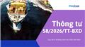 Tòan văn Thông tư 58/2026/TT-BXD về quy định đăng kiểm tàu biển Việt Nam